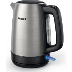 Philips Daily Collection 1.7L Stainless Steel Kettle - Stylish, Fast Boiling & Durable Design